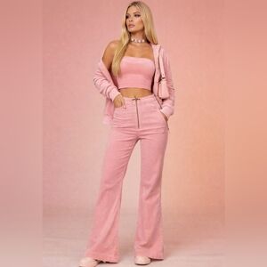 Juicy Couture Black Label Pink Denim Jeans Pants Size 27  Barbiecore Y2K Luxury